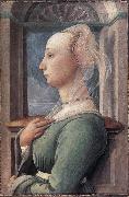 Fra Filippo Lippi portrait of a Woman oil